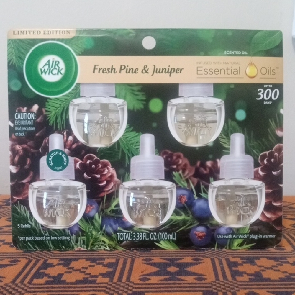 Air Wick Fresh Pine & Juniper Scented Oil Refills